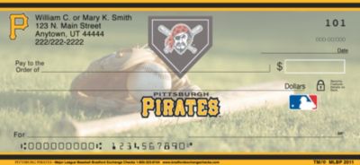 Pittsburgh Pirates Logo Personal Checks - 4 Images