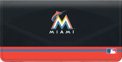 Miami Marlins Logo Checkbook Cover