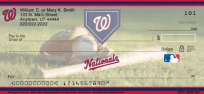 Washington Nationals(TM) MLB&amp;reg Personal Checks