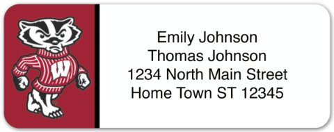 University of Wisconsin Return Address Label