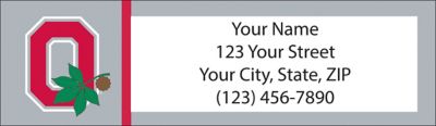 Ohio State University Return Address Label