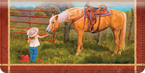 Cowboy Kids Checkbook Cover