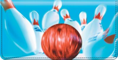 Bowling Checkbook Cover