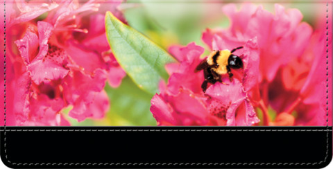 Bumble Bee Buzz Checkbook Cover