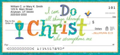 Words of Faith Personal Checks