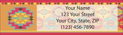 Challis & Roos Southwest Horizons Return Address Label