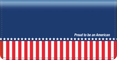 Proud to be an American Checkbook Cover