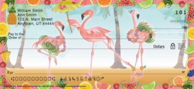 Flamingo Fun Personal Checks