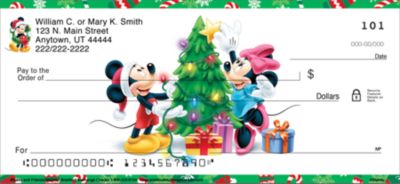 Disney Mickey & Friends Holiday Checks