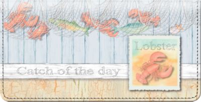 Catch of the Day Checkbook Cover