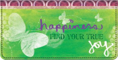 Find Your True Joy Checkbook Cover