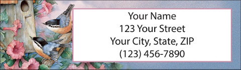 Family Return Address Label