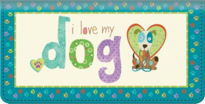 Dogs Rule Checkbook Cover