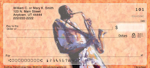 Smooth Jazz Personal Checks