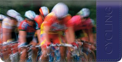 Cycling Checkbook Cover