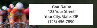 Cycling Return Address Label