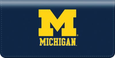 University of Michigan Checkbook Cover