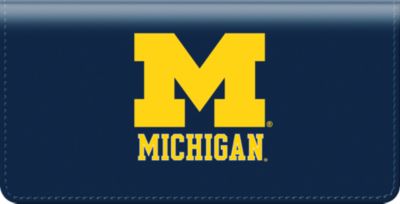 University of Michigan Checkbook Cover