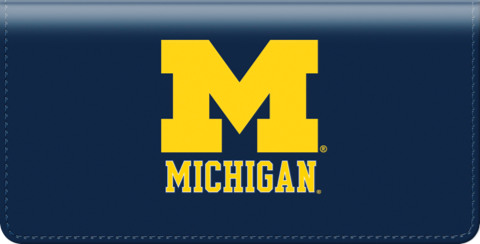 University of Michigan Checkbook Cover