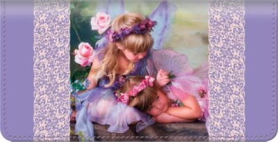 Enchanting Fairies Checkbook Cover