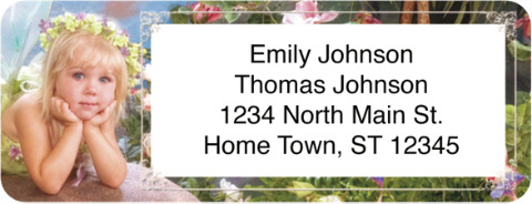 Enchanting Fairies Return Address Label