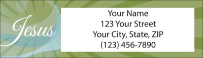 Faith Hope Christ Return Address Label
