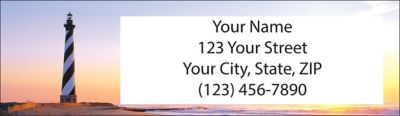 Lighthouse Inspirations Return Address Label