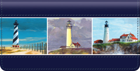 America&#039;s Favorite Lighthouses Checkbook Cover