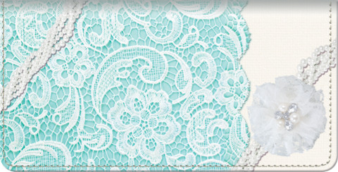 Lavish Lace Checkbook Cover