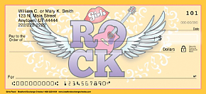 Girls Rock! Personal Checks