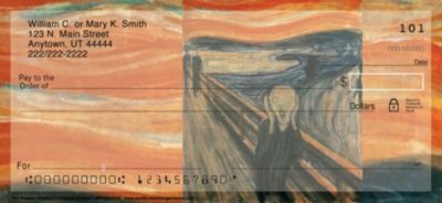 The Scream Personal Checks