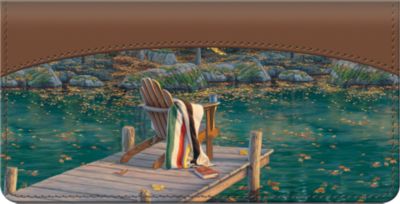 Dockside Checkbook Cover