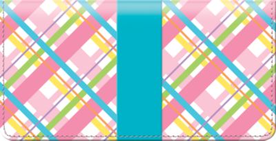 Mad for Plaid Checkbook Cover