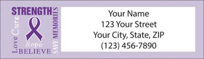 Alzheimers Disease Return Address Labels