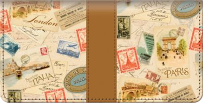 Tour of Europe Checkbook Cover