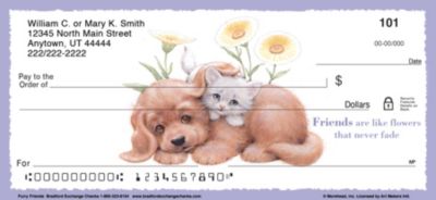 Furry Friends Personal Checks