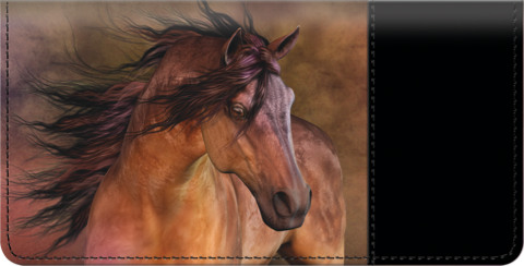 Equus Checkbook Cover
