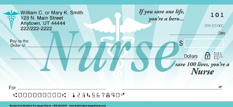 Nurses Cure Personal Checks