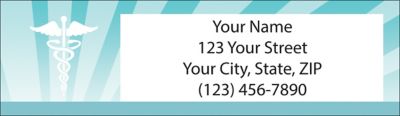 Nurses Cure Return Address Label