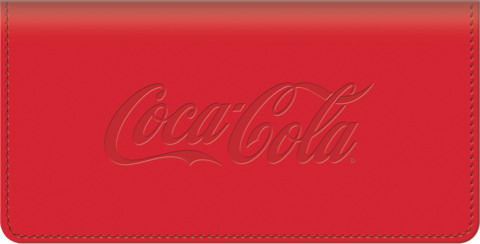 History of Coca-Cola(R) Checkbook Cover