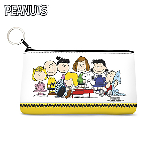 Classic Peanuts Slim Wallet with Key Ring