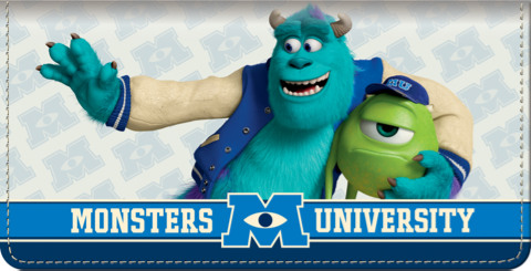 Monsters University Checkbook Cover