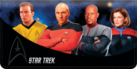 Star Trek Captains Checkbook Cover