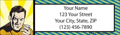 Star Trek Comics Return Address Label