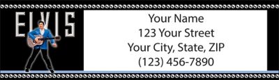 Elvis Return Address Label