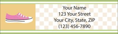 Sneakers Return Address Label