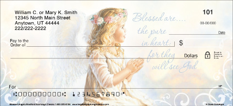 Blessed Angels Personal Checks