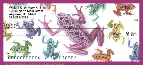 Frog Frenzy Personal Checks