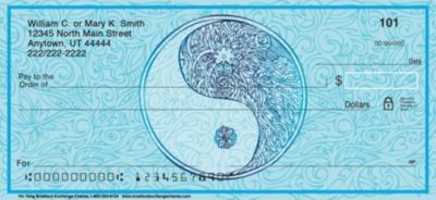 Yin Yang Personal Checks