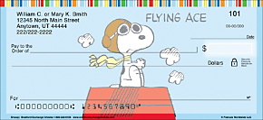 Snoopy Personal Checks